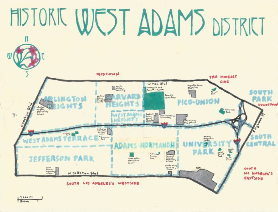 Pictured: Historic West Adams District. Photo Credit: Eric C. Brightwell