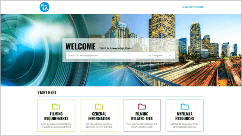 Knowledge Base screen