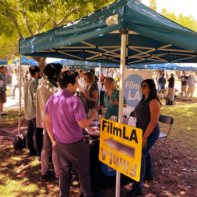 FilmLA Outreach team at a community event